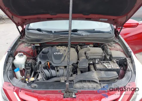 2012 Hyundai Sonata Gls z USA, uszkodzony, nr VIN 5NPEB4AC2CH384709